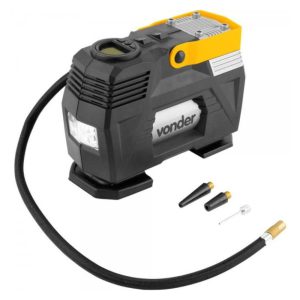 Mini Compressor de Ar Automotivo CAV120 120W 12V Manômetro Integrado VONDER-6828000120