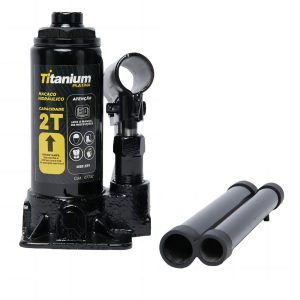 Macaco Hidráulico Tipo Garrafa 2 Toneladas TITANIUM-07792