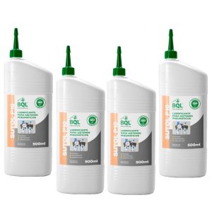 Kit com 4 Óleos Lubrificante Sutol P10 500ml para Sistemas Pneumáticos BIOLUB-K7687
