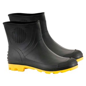 Bota De Pvc Preta E Amarela Cano 3/4 Com Forro 40 VONDER-7073000040