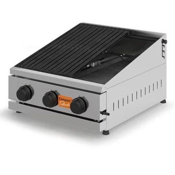 Chapa Grill Charbroiler a Gás CHR60F 60cm com 3 Queimadores TOSTANDO-60610