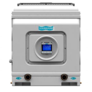 Aquecedor para Piscina Trocador de Calor com Painel Touch BIF 1700W 1/2CV 220V SD40 SODRAMAR-016010