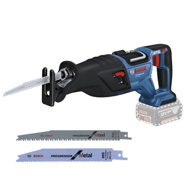 Serra Sabre Brushless 18V sem Bateria GSA 185-LI com 2 Lâminas BOSCH-06016C00E0-000