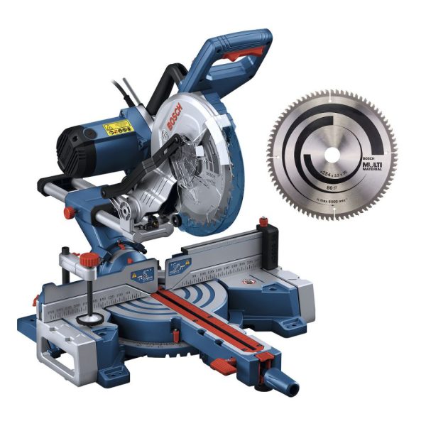 Serra Meia Esquadria Telescopica 110V 1800W GCM-254D com Disco BOSCH-0601B530D0-000