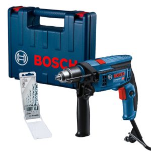 Furadeira de Impacto GSB 13 RE 1/2 Pol. 750W 220V com Maleta e Acessórios BOSCH-06012B80D2-000
