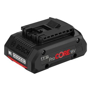 Bateria Íons de Lítio ProCORE 18V 4,0Ah com Indicador de Carga BOSCH-1600A016GB-000