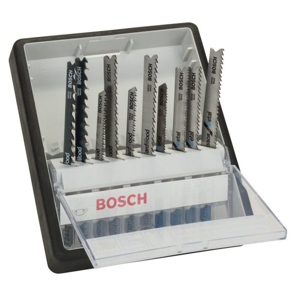 Jogo de Lâminas de Serra Tico Tico Wood e Metal 10 Unidades BOSCH-2607010542-000