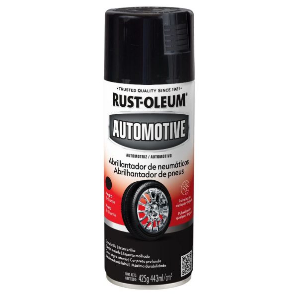 Spray Abrilhantador de Pneus Wipe New Automotive 443ml RUST-OLEUM-V17117814