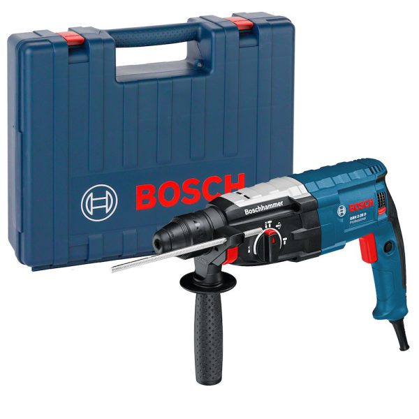 Martelo Perfurador Rompedor SDS-Plus 850W 3,2J 220V com Maleta BOSCH-06112673D0-000