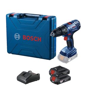 Parafusadeira Furadeira de Impacto GSB-180 1/2 Pol. 18V com 2 Baterias 2,0Ah Lí-Íon Carregador Bivolt e Maleta BOSCH-06019F83E0-000