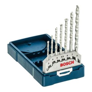 Jogo de Brocas Mini X-Line para Alvenaria 3 a 8mm com 7 Peças BOSCH-2607017509-000