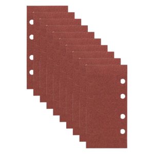 Folha de Lixa 93 x 186 mm Grão 120 para Lixadeira Oscilante com 10 Unidades BOSCH-2608605306