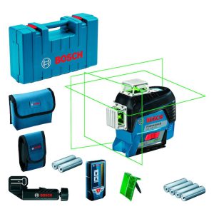 Nível a Laser de Linhas Verdes 120 m 360º Com Bluetooth Gll 3-80 Cg BOSCH-0601063T01-000