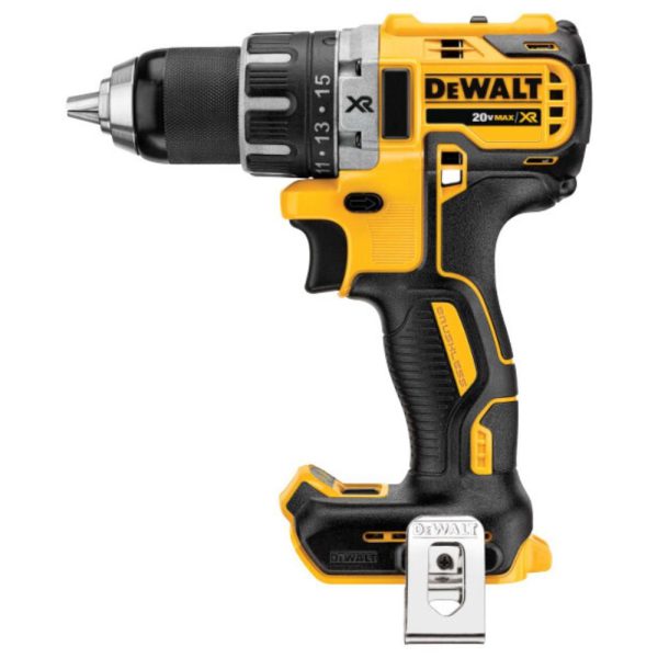 Parafusadeira/Furadeira a Bateria 20V 70Nm 1/2 Pol. Brushless sem Bateria e Carregador DEWALT-DCD791B