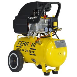Compressor de Ar Mega Air CFC 8,6 Pés 24L 2HP 110V FERRARI-AAC101003-8/6
