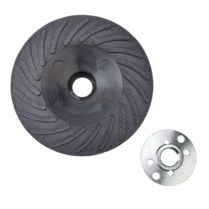 Suporte Disco de Lixa M14 Semi Rígido Estriado 4.1/2 Pol. DEWALT-DABP4SRM14