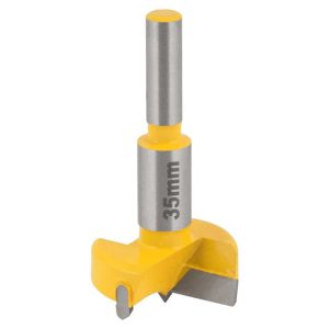 Fresa com Dentes de Vídea/Metal Duro para Dobradiça Tipo Caneco 35 mm com 2 Dentes VONDER-5314100035