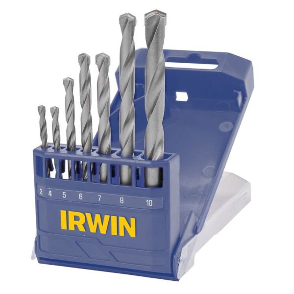 Conjunto de Brocas para Concreto de 03 a 10mm com 7 Peças IRWIN-891507