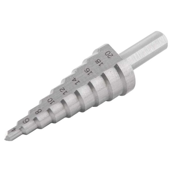Broca de Aço Rápido Escalonada 4 a 20 mm VONDER-5344420000