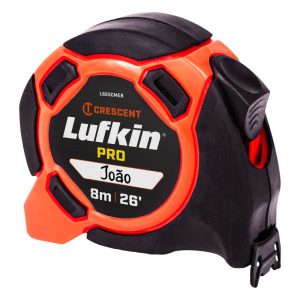 Trena Curta L600 Pro Fita de Aço 8M LUFKIN-L625CMEB