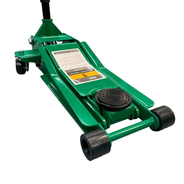 Macaco Jacaré 3 Toneladas (3000 Kg) Rebaixado Duplo Injetor com Roda PU Equipamentos RIBEIRO-PU-RMJI003-8888