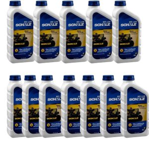 Kit 12 Frascos de Óleo para Compressor Pistão 1 Litro SCHULZ-K8677