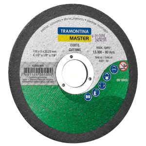 Disco de Corte Fino para Pedras de 4.1/2 Pol. TRAMONTINA-42593004