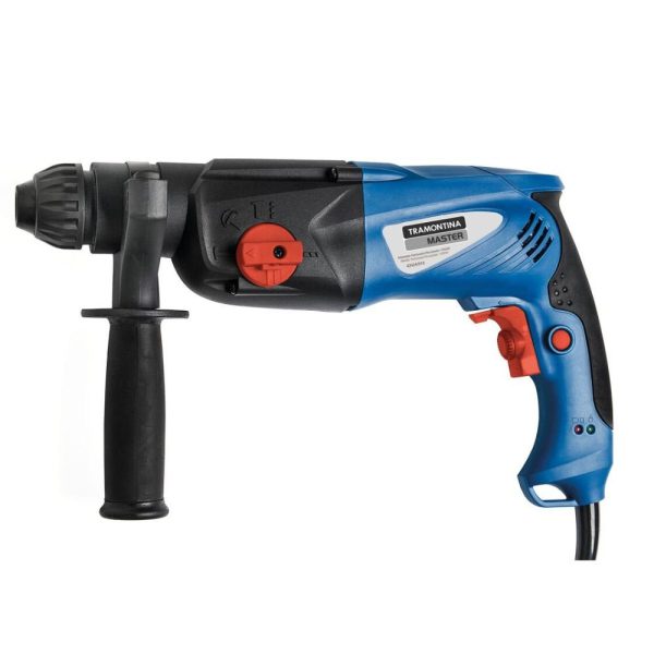 Martelete Perfurador Rompedor 1.3/16 Pol. 1100W 110V Encaixe SDS Plus TRAMONTINA-424250