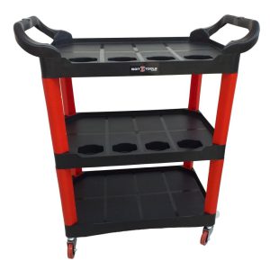 Carrinho para Ferramentas Aberto Detailers Mecânicos 3 Bandejas Vermelho SIGMA TOOLS-699990031