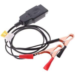 Cabo OBD Auxiliar na Troca de Bateria DM FERRAMENTAS-DM-500.OBD