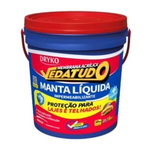 Manta Líquida Vedatudo Branca 18 Kg DRYKO-MANTALIQ18-BD