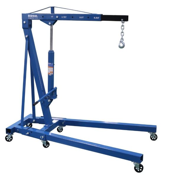 Guincho Hidráulico Dobrável 1 Tonelada com Prolongador RIOSUL TOOLS-R070043