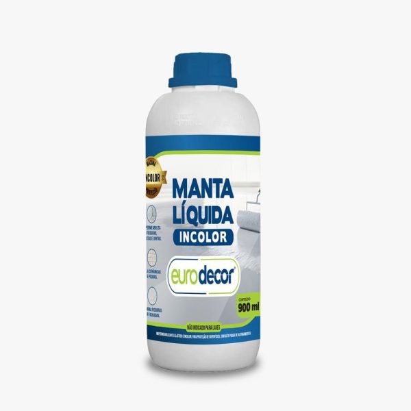 Manta Líquida Incolor Impermeabilizante Multiuso 900ml EURODECOR-03.01.02.0021