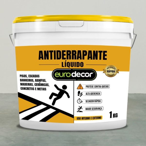 Antiderrapante Líquido Incolor para Pisos Escorregadios 1 Kg EURODECOR-04.01.03.0018