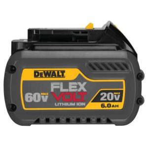 Bateria FlexVolt LI-Ion 6,0Ah 20V/60V com Indicador de Carga DEWALT-DCB606-B3