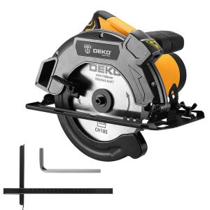 Serra Circular Profissional 7.1/4 Pol. 1600W 220V com Guia Laser DEKO-DKCS16G185