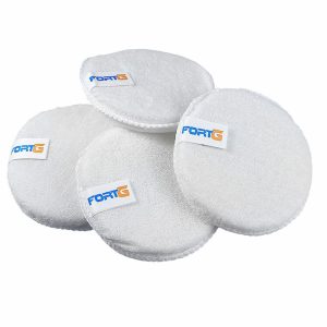 Jogo de Aplicador de Cera 10 x 10 x 2cm com 4 Peças FORTGPRO-FG6051S
