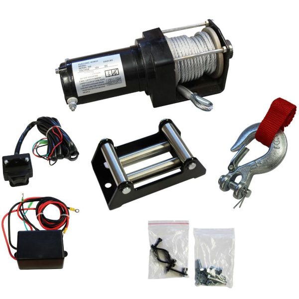 Guincho Elétrico 9,2M x 7/32 POL. 1360Kg 740W 12V BREMEN-3382