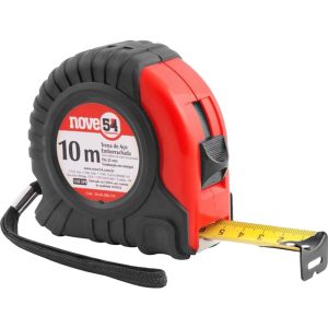Trena De Aço Emborrachada 10 m X 25 mm NOVE54-3868388110