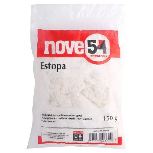 Estopa branca para polimento embalagem com 150 g NOVE54 NOVE54-6340200004
