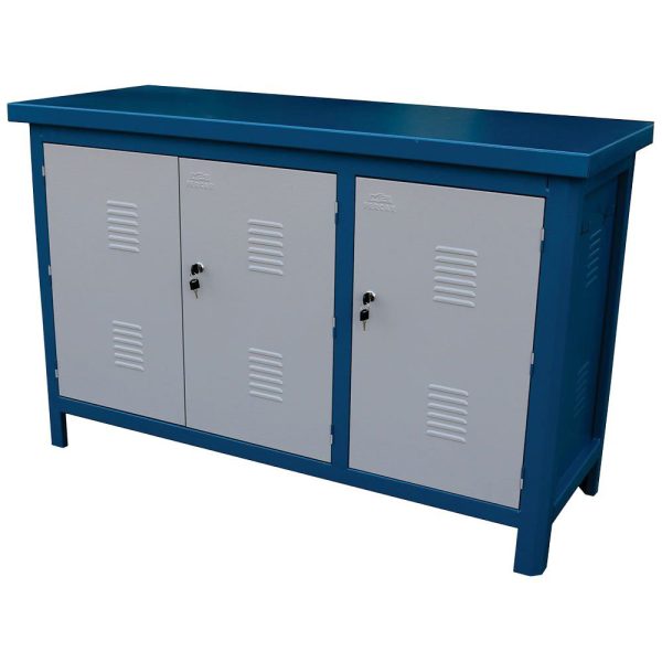 Bancada Fechada com Tampo de Aço 1400 x 895mm FERCAR-150-AF