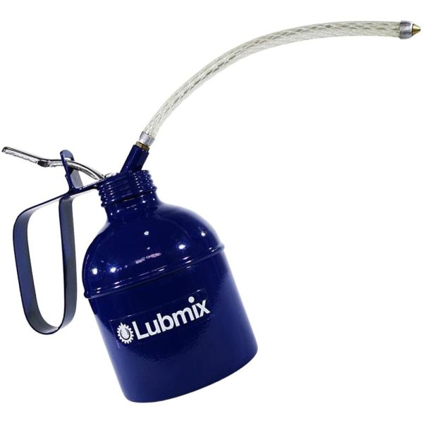 Bomba Almotolia Manual para Óleo Lubrificante Bico Flexível Capacidade 500ml LUBMIX-MIX-113FB