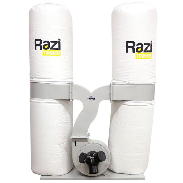 Coletor de Pó 3CV 307L com 2 Reservatórios 220V – Trifásico RAZI-18353