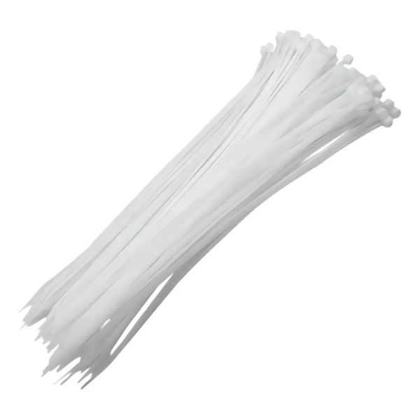 Abraçadeira de Plástico 200 x 3,6mm Branco SPARTA-4552755