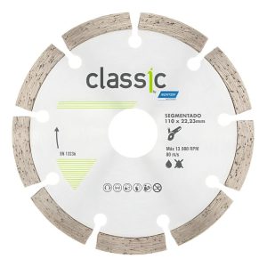 Disco de Corte Diamantado Classic Segmentado 110 x 22,23mm NORTON-70184647065