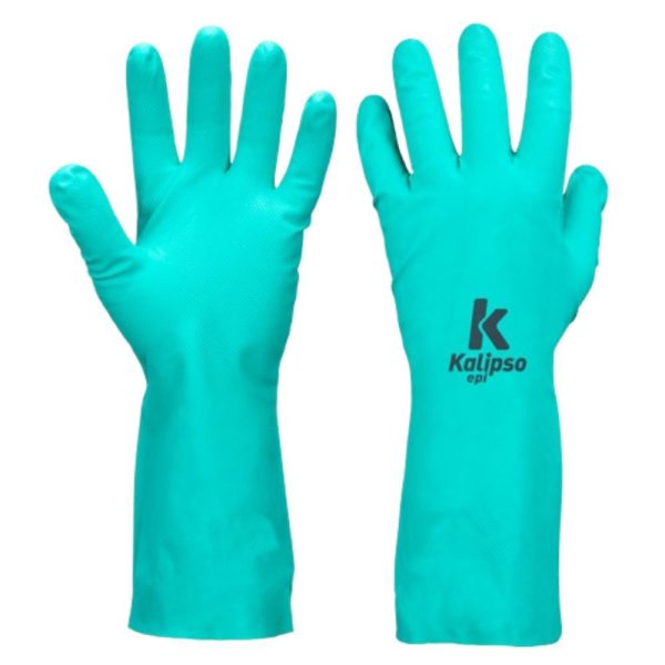 Luva de Látex Nitrílico Verde Tamanho G – Nitrili KA 10 KALIPSO-02.07.1.3