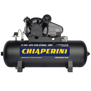 Compressor de Ar Alta Pressão CJ20 + APV 20 Pés 250L 175PSI sem Motor CHIAPERINI-691
