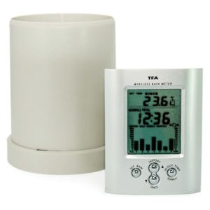 Pluviômetro Digital a Bateria com Temperatura Interna e Externa INCOTERM-4760
