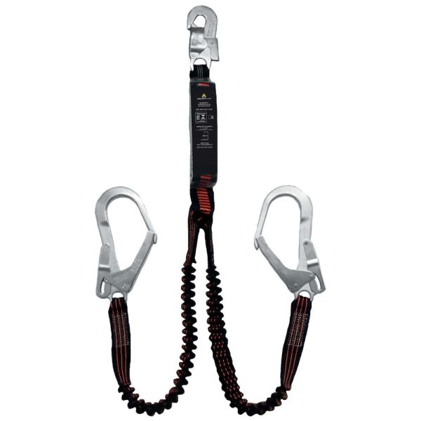 Talabarte de Segurança em Y com Absorvedor de Energia 55mm DELTA-WPSAN245140ADD