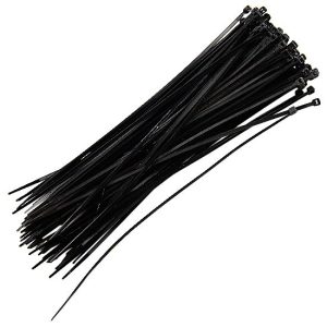 Abraçadeira Nylon Preta 2,5 x 200mm com 100 Unidades WESTERN-225-4